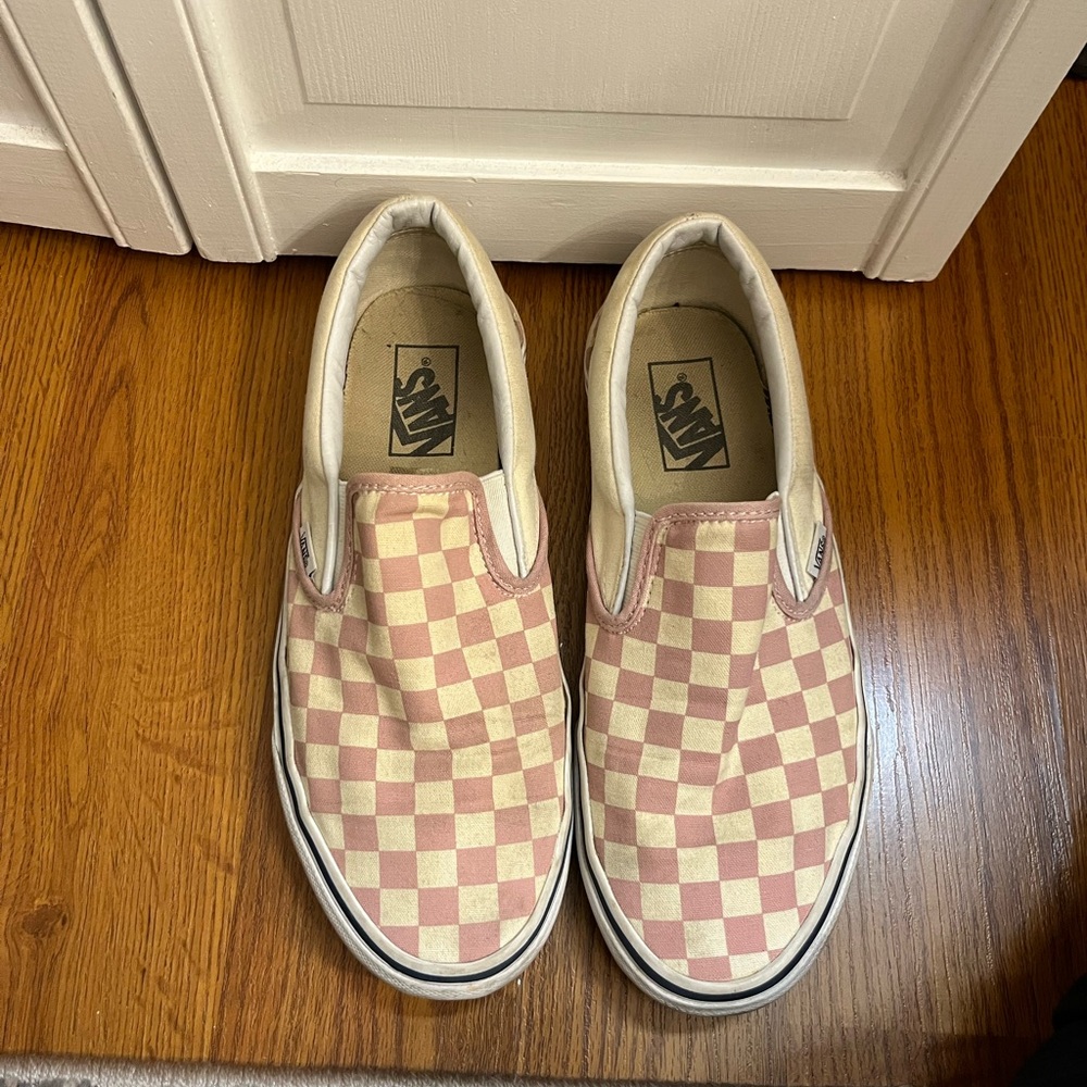 Checkered vans
